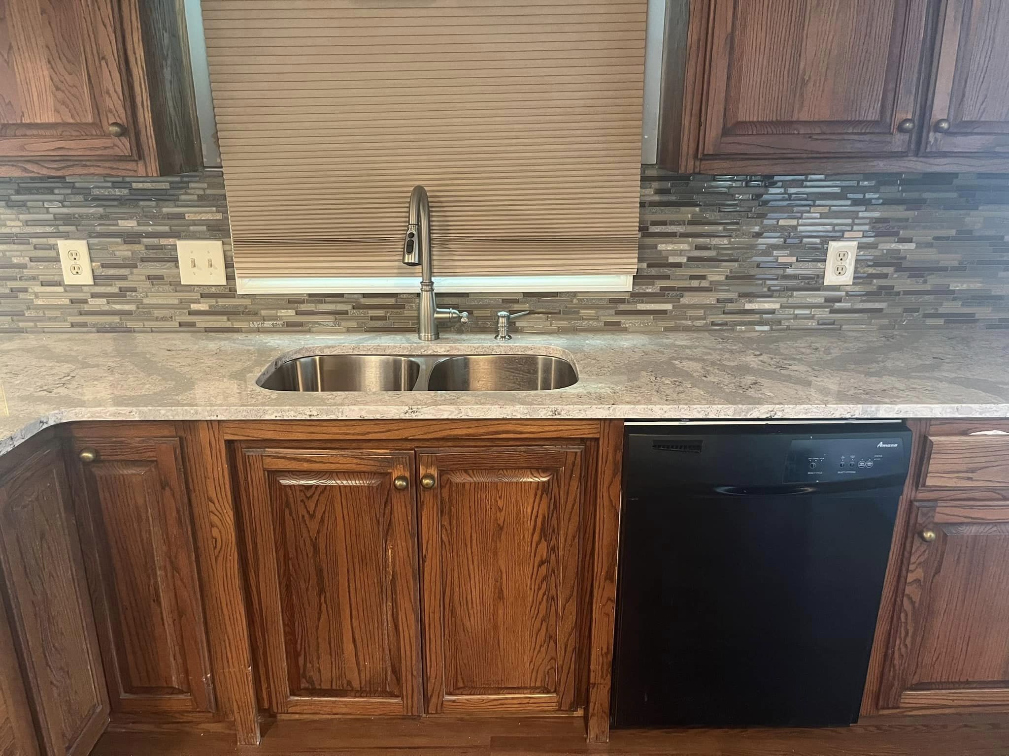 kitchen backsplash with countertops